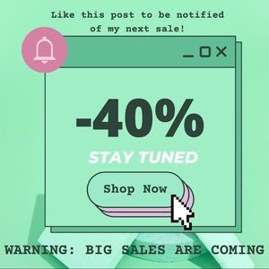 ✨UP TO 40% OFF CLOSET CLEAR OUT SALE✨